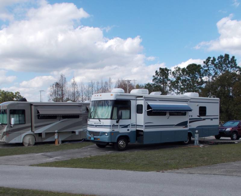 Kissimmee Camping RV Park Near Central Florida's Theme Parks Rainbow